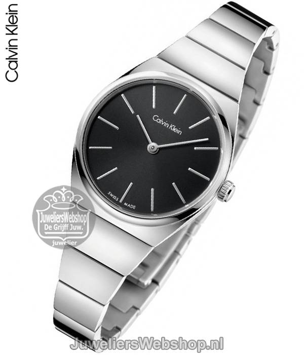 Calvin Klein horloge Supreme K6C23141 Zwart Small