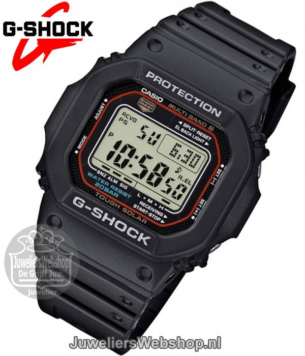 Casio GW-M5610-1ER G-Shock Zwart Radio Controlled