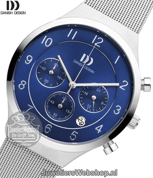 Danish Design 1113 horloge IQ68Q1113 Chronograaf