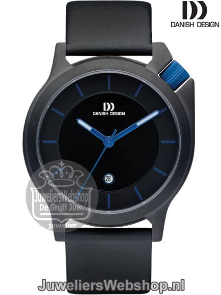Danish Design 1082 horloge IQ22Q1082 PVD Zwart
