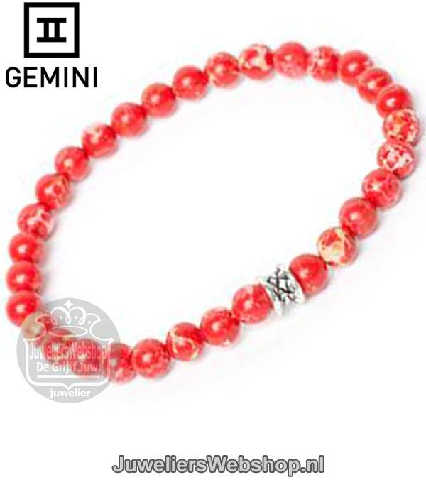 Gemini Armband Sparkling Red 6mm B6SR201404008 Medium