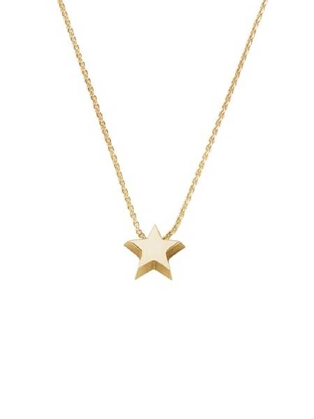 gouden initials ster collier Joy de la Luz Yi-Star