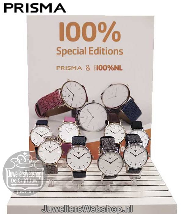 Prisma 100%NL Horloge P1628.856G Uni Beige