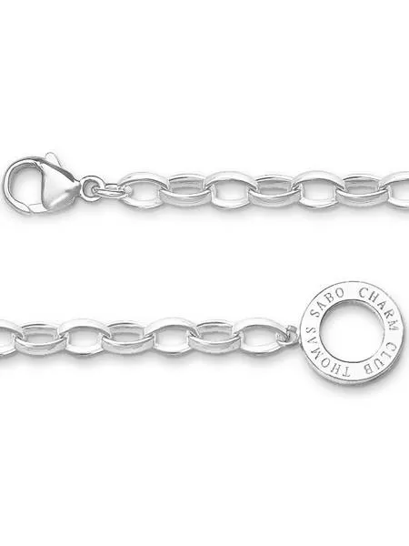 Sieraden Chains Zilveren kettingen Thomas Sabo Zilveren ketting zilver casual uitstraling 