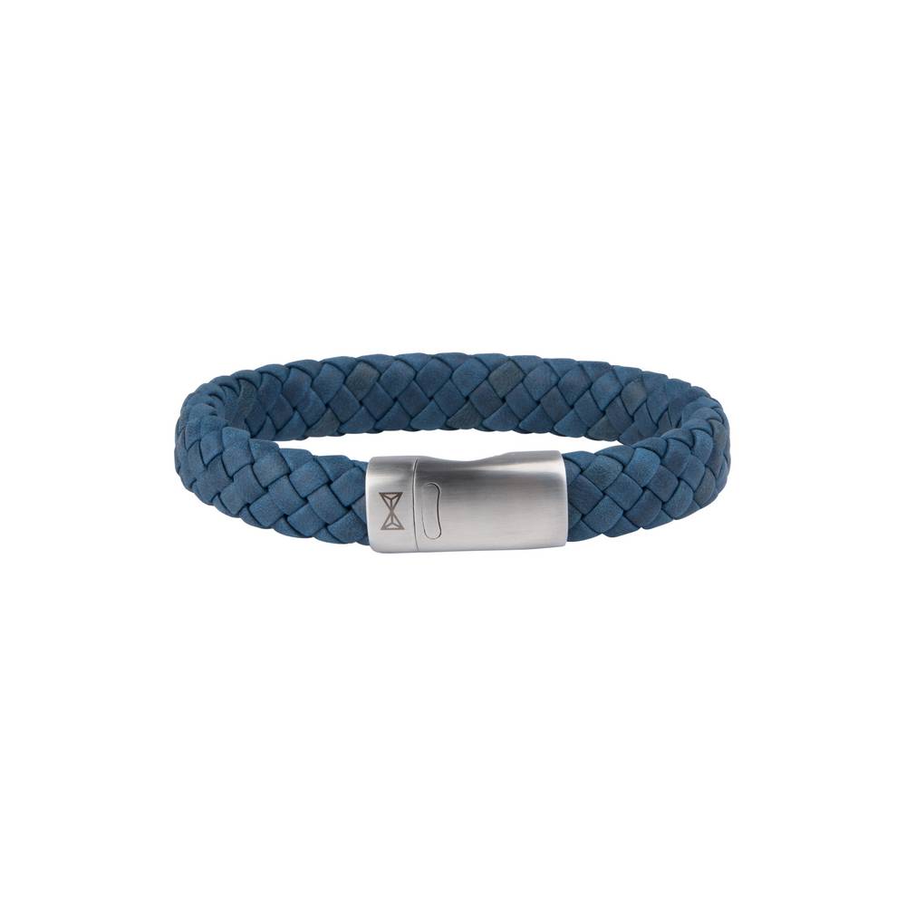 Aze Jewels Iron Jack Navy Blue Armband AZ-BL005-E-210