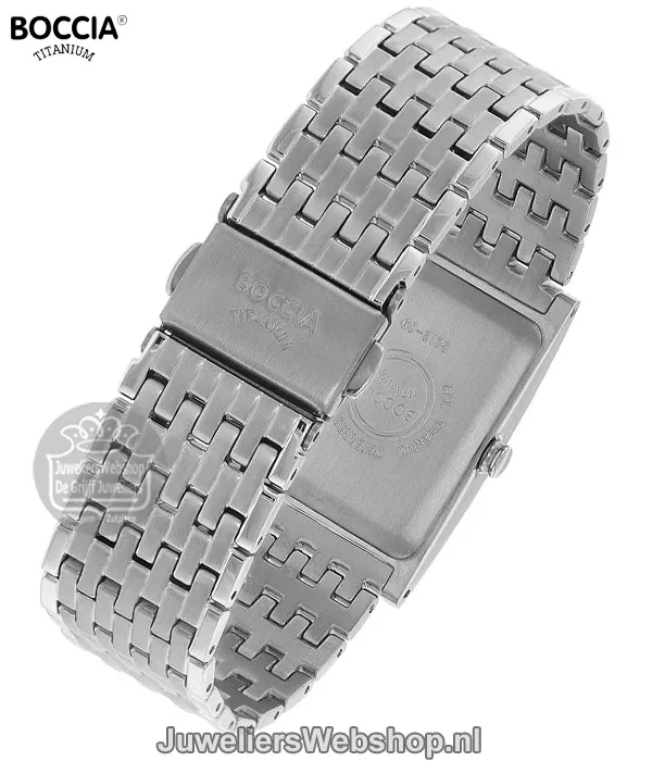 Boccia dames horloge titanium 3212 07 met parelmoer wijzerplaat