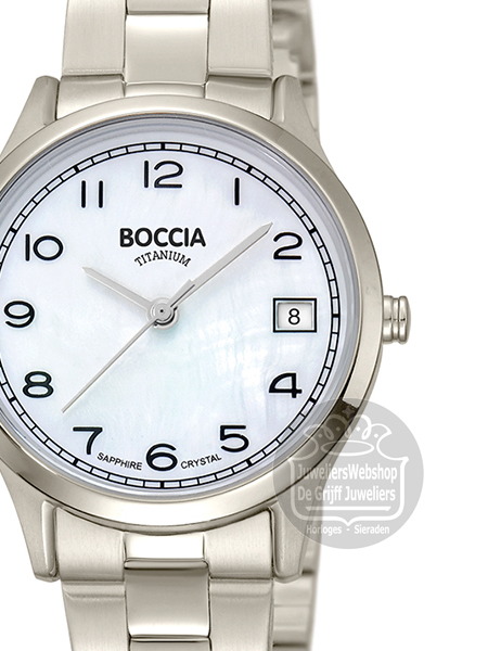 boccia 3324-01 dames horloge titanium