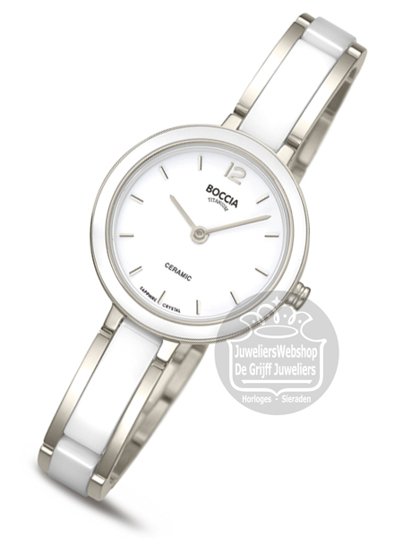 boccia 3333-01 dames horloge titanium