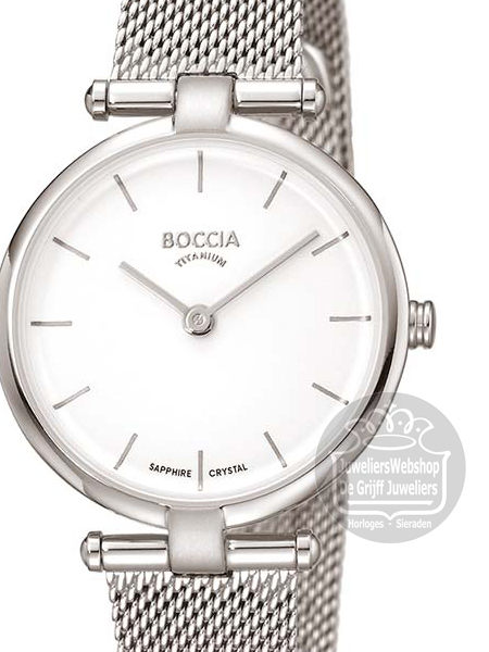boccia 3340-01 dames horloge titanium