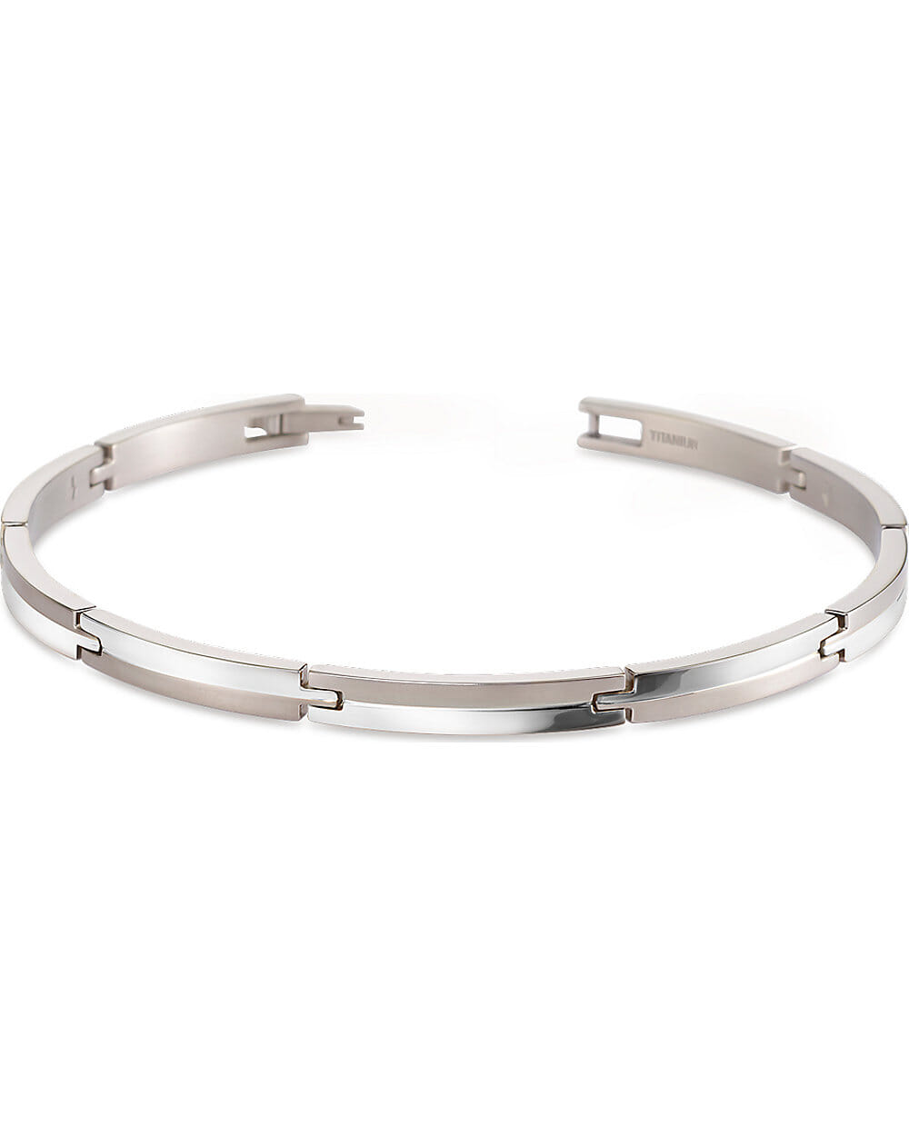 boccia 03018-01 titanium armband zilverkleurig