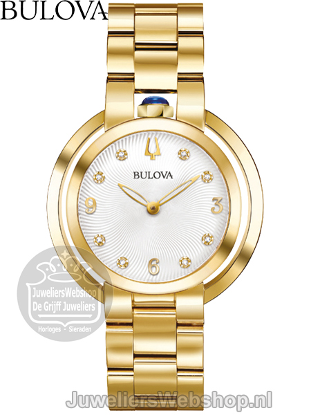 Bulova Rubaiyat 97P125 Horloge met Diamant