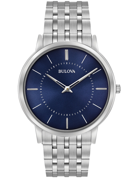 Bulova American Clipper Classic 96A188 Horloge Blauw