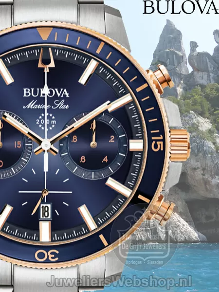 Bulova horloge heren sale