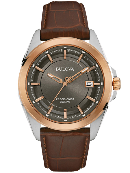 Bulova Precisionist 98B267 Horloge Rose