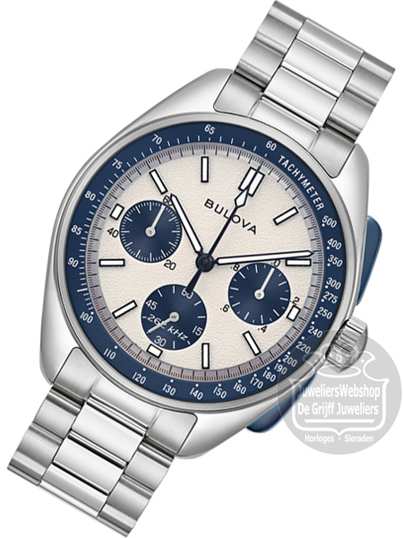 Bulova Lunar Pilot 98K112 Horloge Blauw