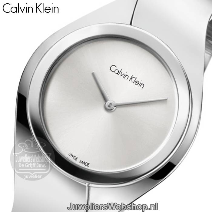Calvin Klein horloge Senses zilver K5N2S126 Small