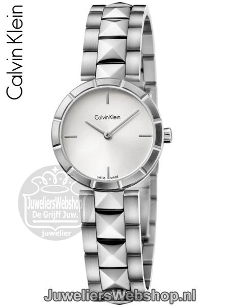 Calvin Klein horloge Edge zilver K5T33146