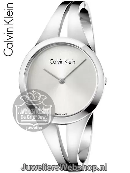 Calvin Klein Addict Horloge K7W2M116 CK Zilver Dames Horloge