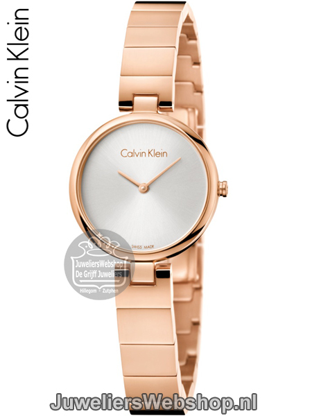 calvin klein K8G23546 authentic horloge goud dames