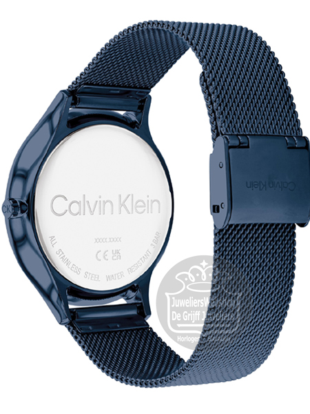 Calvin Klein CK25200005 Horloge Dames Blauw