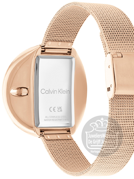 Calvin Klein CK25200017 Circular Mesh Horloge Dames Rose