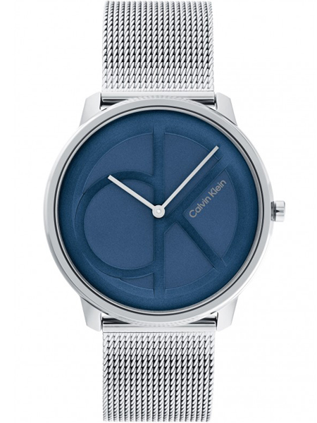 Calvin Klein CK25200031 Iconic Mesh Horloge Heren Blauw