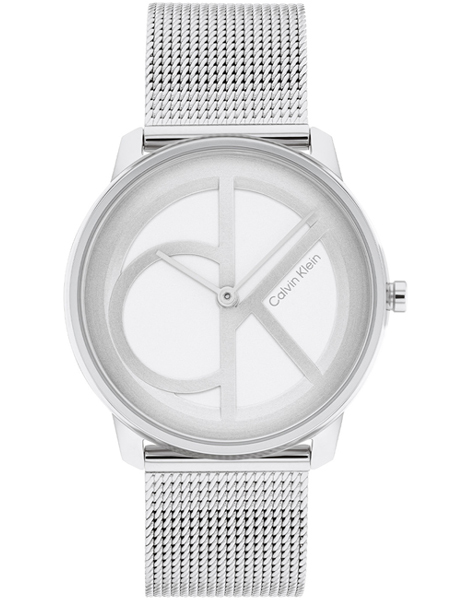 Calvin Klein CK25200032 Iconic Mesh Horloge Dames Zilver