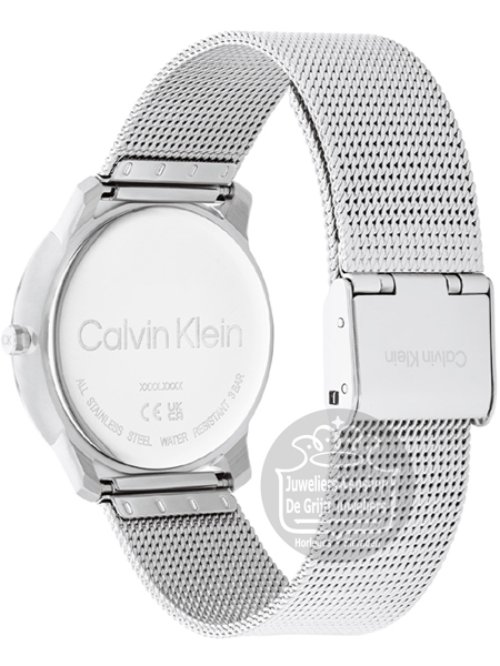 Calvin Klein CK25200033 Iconic Mesh Horloge Dames Bicolor
