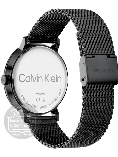Calvin Klein CK25200046 Modern Horloge Heren Zwart