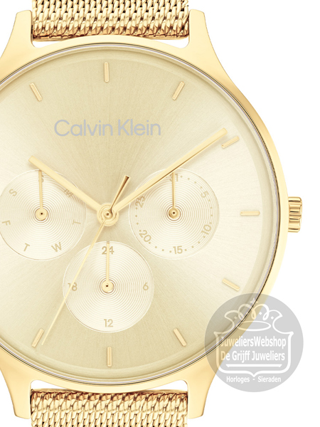 Calvin Klein CK25200103 Horloge Dames Goud