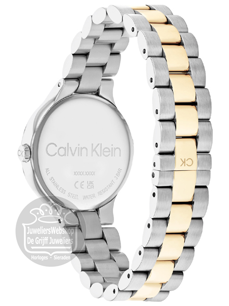Calvin Klein CK25200132 Horloge Dames Bicolor