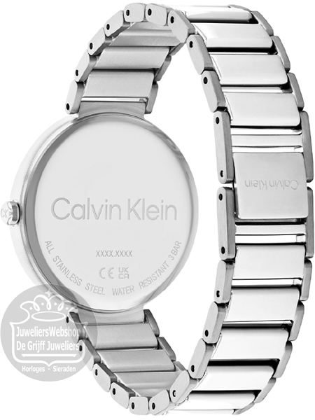 Calvin Klein CK25200137 Horloge Dames Zilver