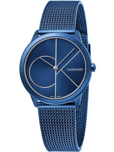 Calvin Klein Minimal Dames Horloge Blauw K3M52T5N