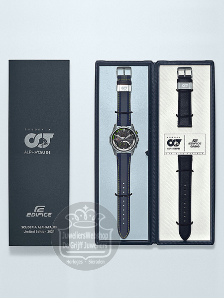 Casio Edifice Bluetooth Horloge EQB-1200AT-1AER Scuderia Alpha Tauri