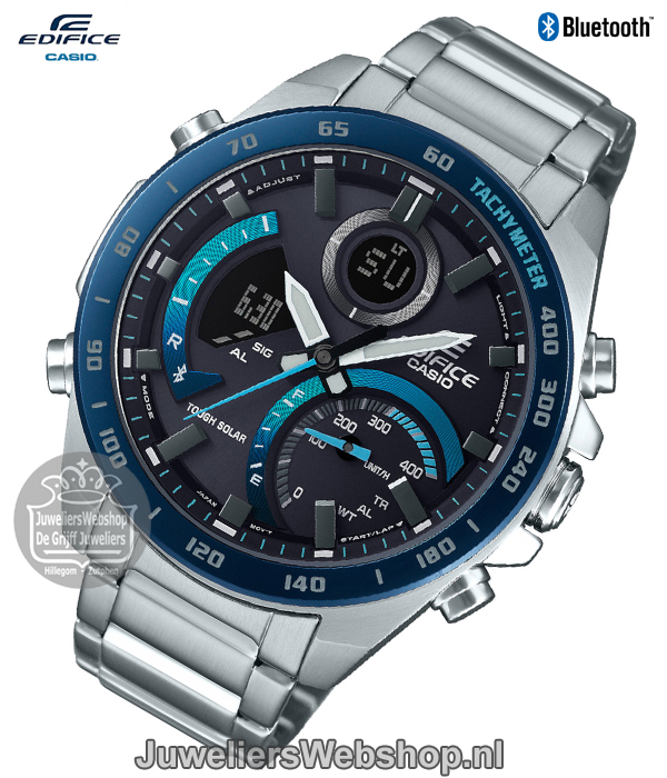 Casio Edifice ECB-900DB-1BER Bluetooth Solar Horloge