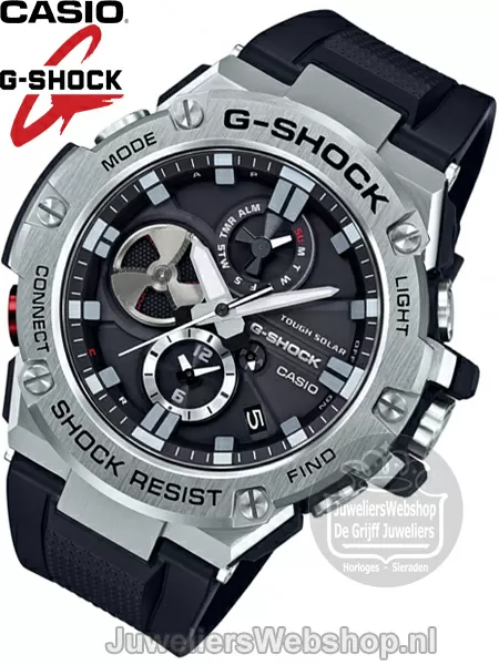 riem inhalen dood Casio G-SHOCK G-Steel GST-B100-1AER G-Shock Horloge Analoog Digitaal