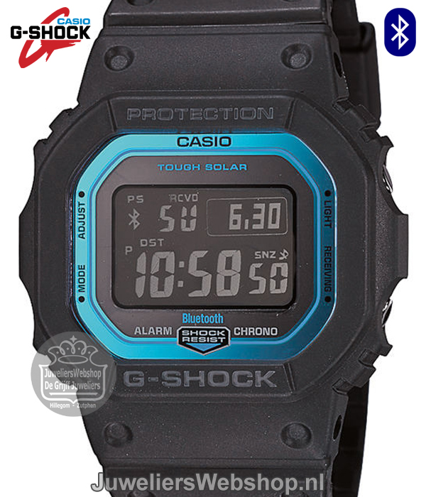 Casio Gshock horloge Solar Bluetooth zwart GW-B5600-2ER