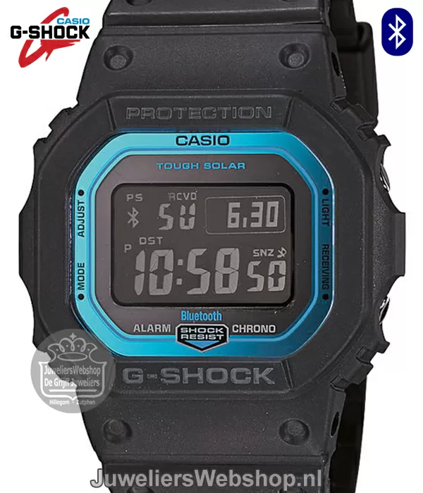 gelijktijdig Een evenement werkzaamheid Casio G-SHOCK GW-B5600-2ER Bluetooth G-Shock Tough Solar horloge zwart