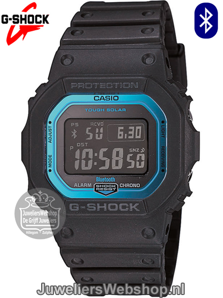 Casio Bluetooth G-shock horloge Solar zwart GW-B5600-2ER