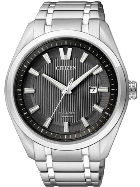 Citizen AW1240-57E horloge Eco-Drive Zwart Titanium
