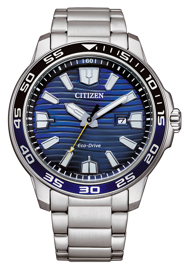 citizen eco drive sport horloge AW1525-81L Blauw