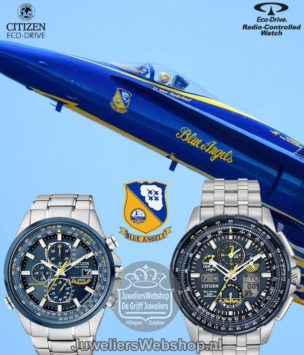 Citizen Blue Angels horloge AT8020-54L