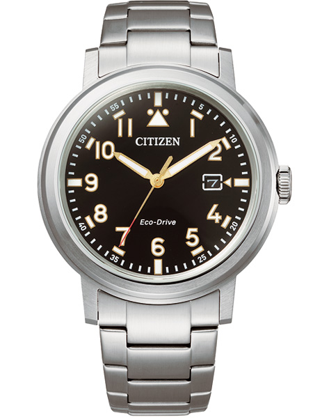 citizen eco drive sport horloge AW1620-81E zwart