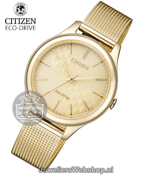 citizen eco drive dames horloge em0502-86p elegance