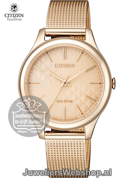 EM0503-83X Citizen Elegance Horloge Rosekleurig Eco Drive