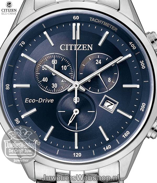 citizen at2141-52l chrono blauw eco drive