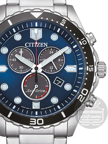 Analog Citizen Armband Titan Citizen Watch Chrono Eco Drive