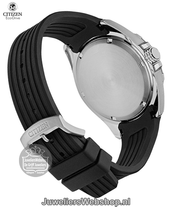 citizen horloge sports bm7459-10e eco drive met zwarte wijzerplaat