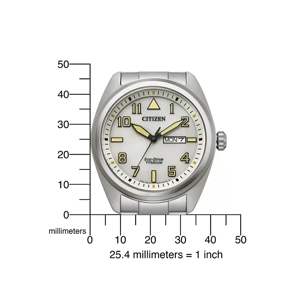 Drive horloge BM8560-88XE Titanium Eco Super Citizen Heren horloge