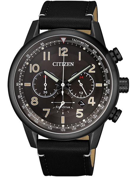 citizen ca4425-28e chrono herenhorloge zwart
